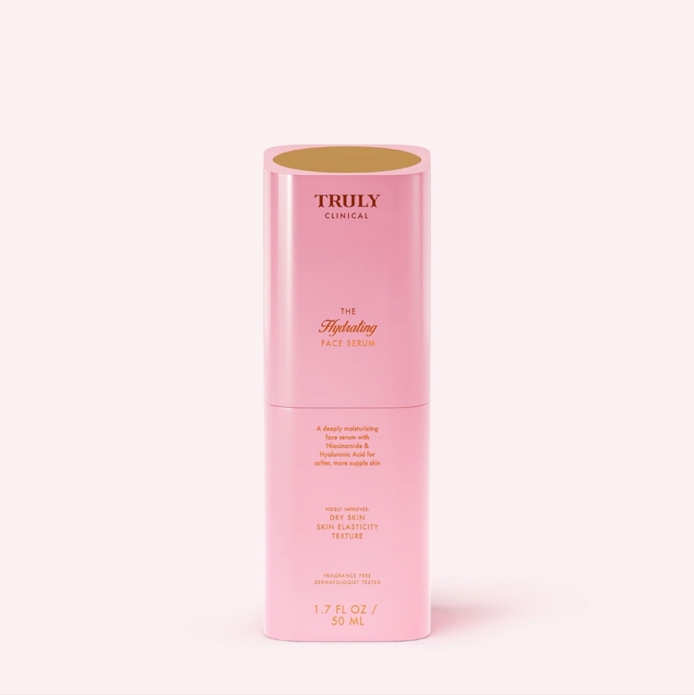 Truly Clinical Hydrating Face Serum – 1.7 oz | Niacinamide + Hyaluronic Acid